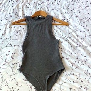 Grey bodysuit